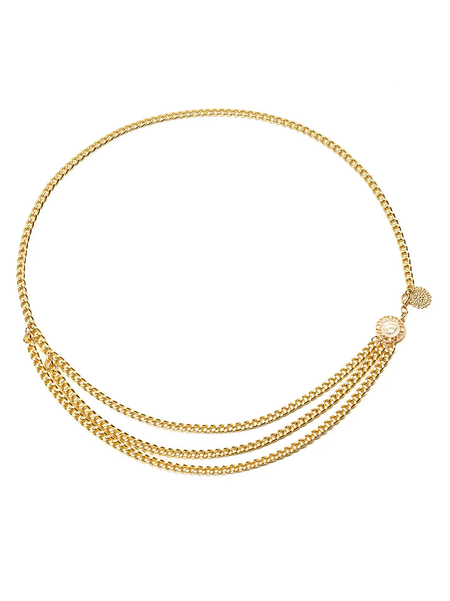 Elegance Belly Chain by Peora | Stylish & Graceful Waist Jewelry