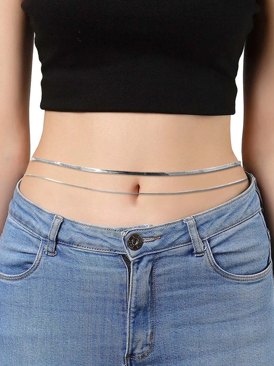 Stunning Belly Chain | Elegant Waist Jewellery by Peora

