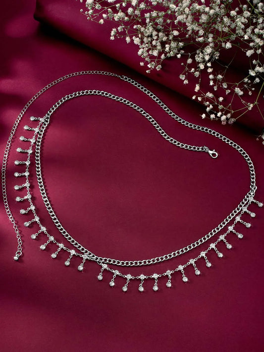 Glamorous Luxurious Belly Chain – Elegant & Stylish | Peora