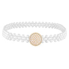 Classic Pearl Elegance Waist Kamarband - White