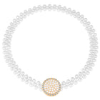 Classic Pearl Elegance Waist Kamarband - White