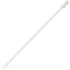 Modern Infinity Pearl CZ Waist Belt - White