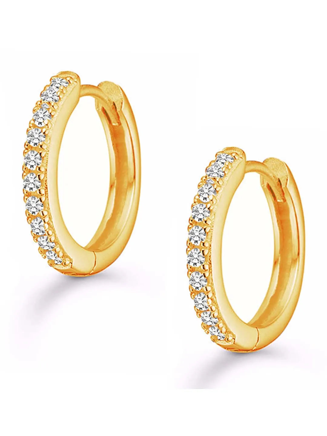 Radiant Pure Bliss Hoop Earrings