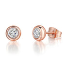 Luxury Crystal Stone Stud Earrings