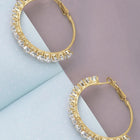 Eternal Gleam CZ Hoops Earring