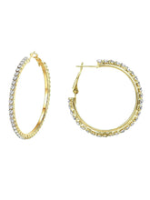 Eternal Gleam CZ Hoops Earring