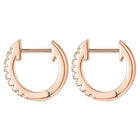 Rose Gold Plated AD Statement Earrings