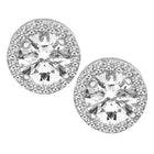 Rhodium Plated AD Heritage Earrings