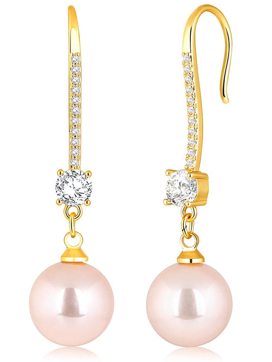 Peora Fish Hook Drop Earrings – Effortless Elegance in Every Dangle