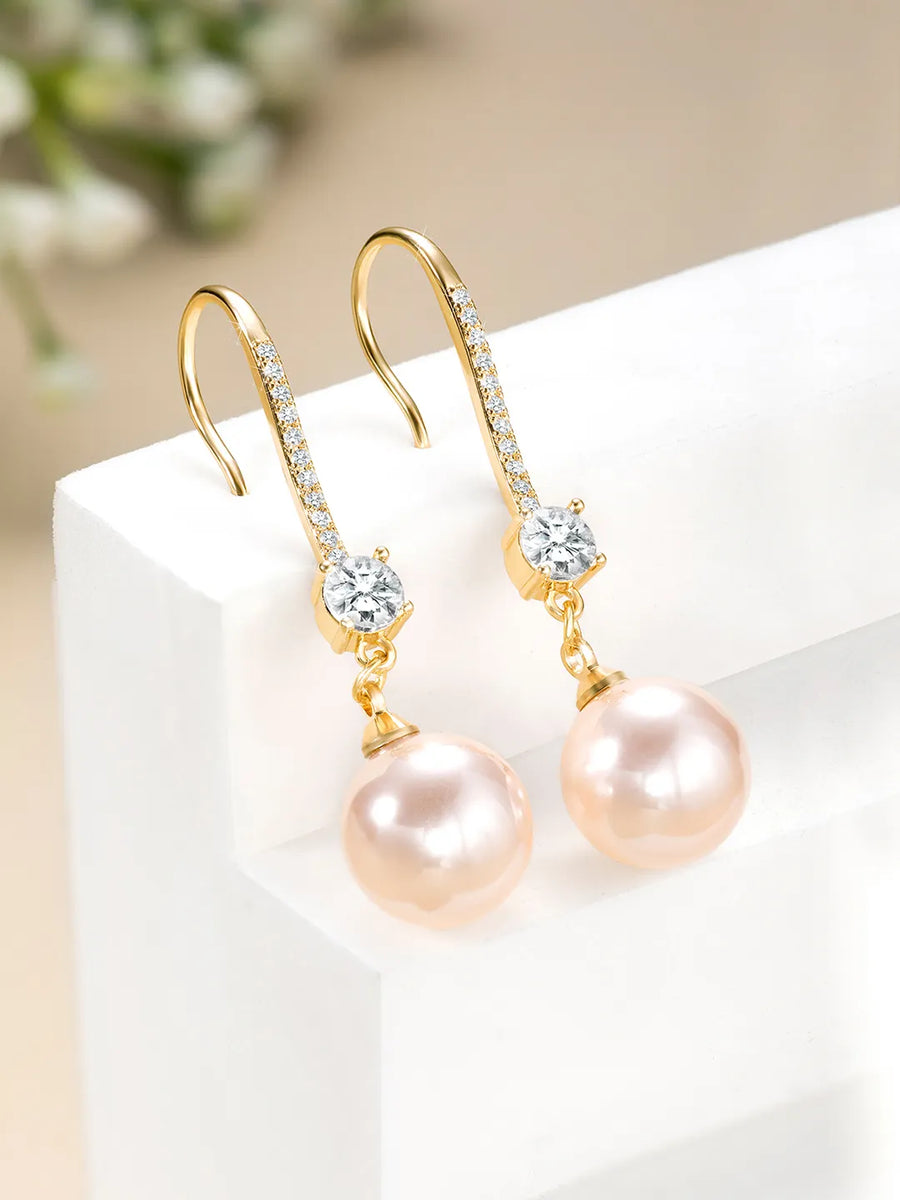 Peora Fish Hook Drop Earrings – Effortless Elegance in Every Dangle