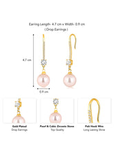 Peora Fish Hook Drop Earrings – Effortless Elegance in Every Dangle