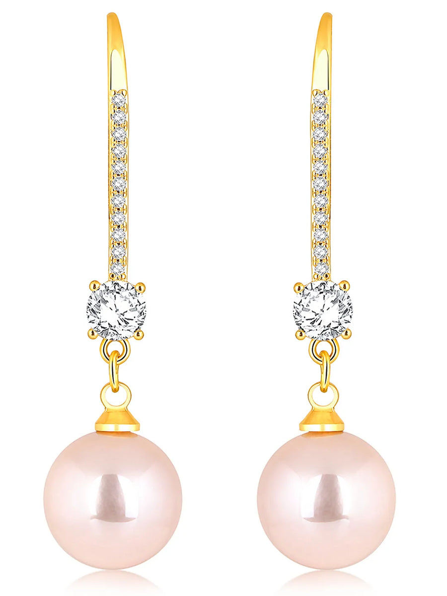 Peora Fish Hook Drop Earrings – Effortless Elegance in Every Dangle