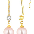 Peora Fish Hook Drop Earrings – Effortless Elegance in Every Dangle