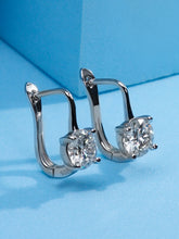 Rhodium Plated CZ Regal Earrings