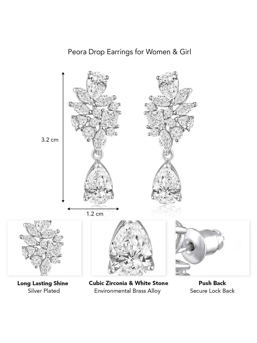 Drop Earrings – Elegant & Timeless Designs | Peora