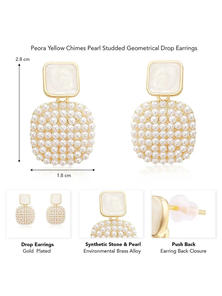 Drop Earrings – Stylish & Elegant Jewellery for Every Occasion | Peora