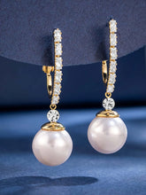 Mystical Moonlit Hoop Dangle Earrings