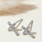 Peora Jesus Cross Earrings – Faith Meets Timeless Style