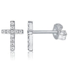 Peora Jesus Cross Earrings – Faith Meets Timeless Style