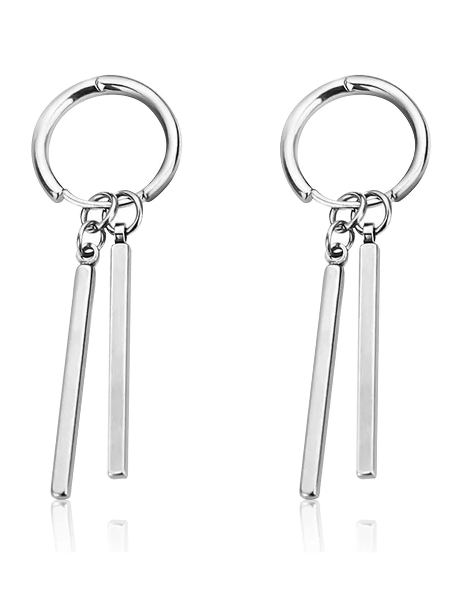 Peora Stick Drop Earrings – Minimalist Elegance with a Modern Touch