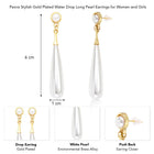 Peora Drop Earrings – Chic Drops for the Modern Woman