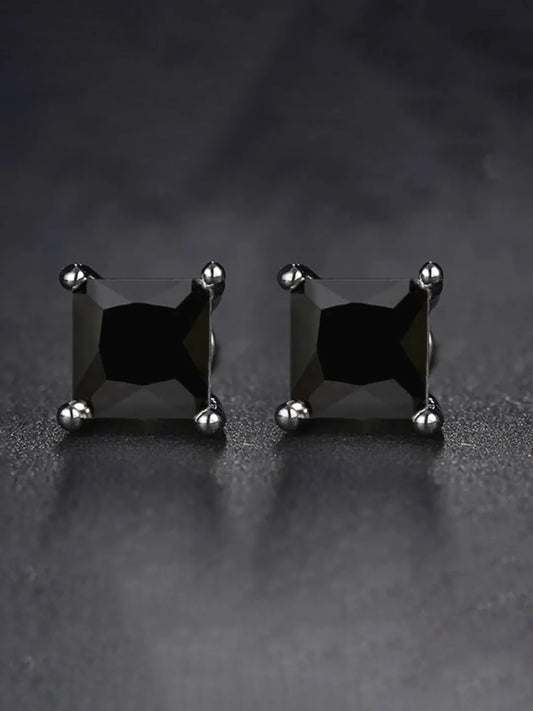Peora Stone Stud Earrings – Elegant Sparkle for Every Occasion
