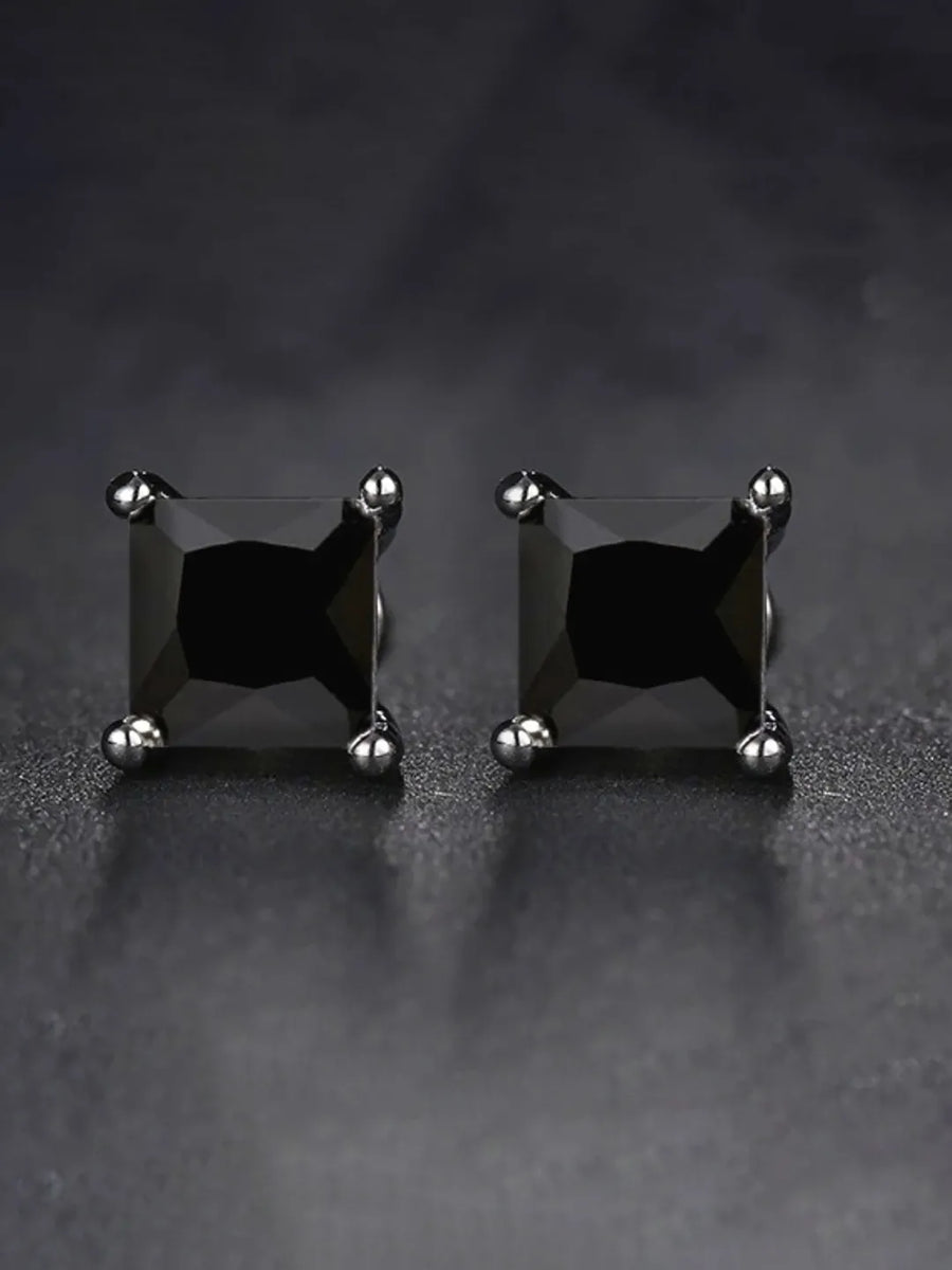 Peora Stone Stud Earrings – Elegant Sparkle for Every Occasion