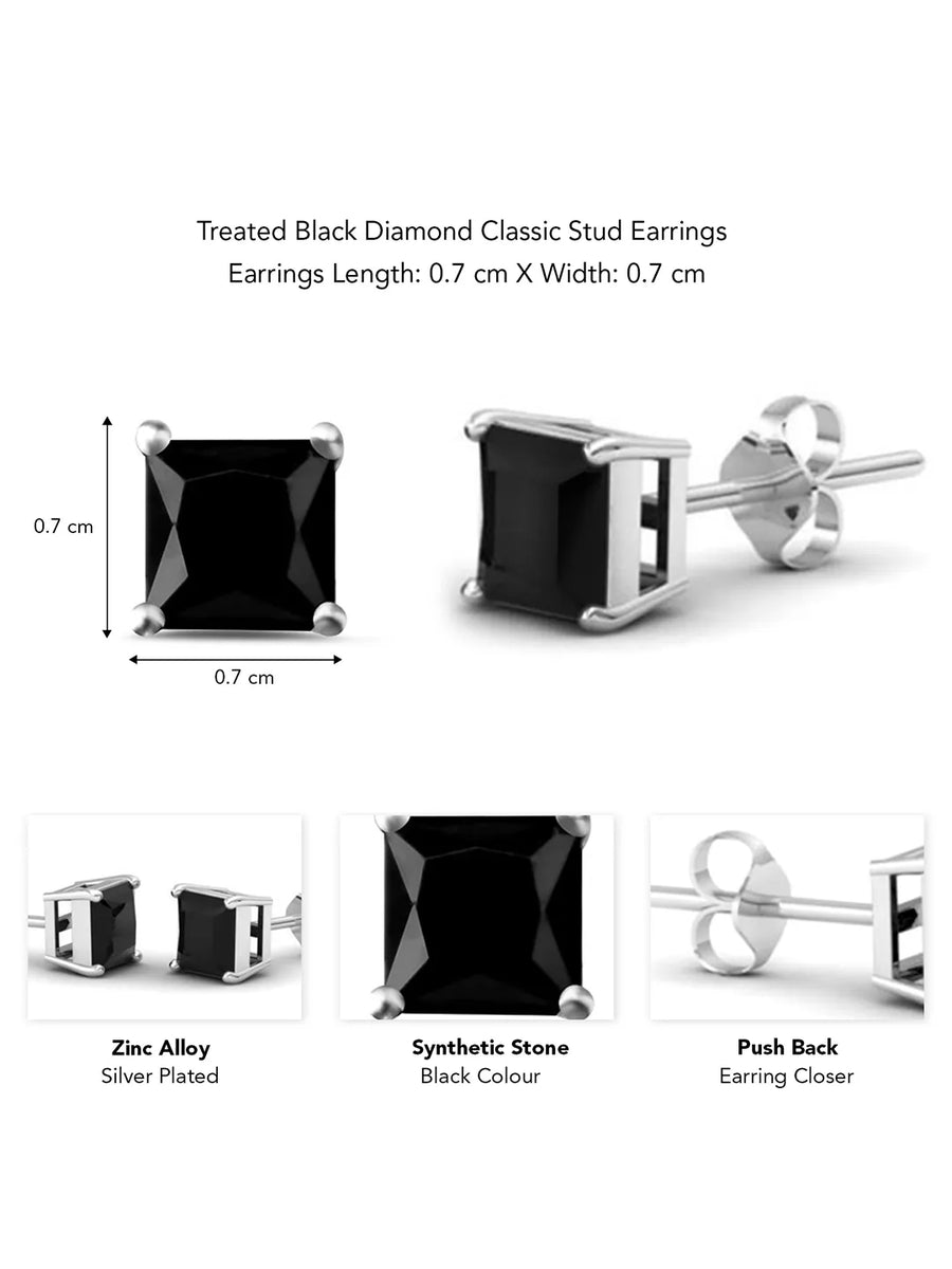 Peora Stone Stud Earrings – Elegant Sparkle for Every Occasion