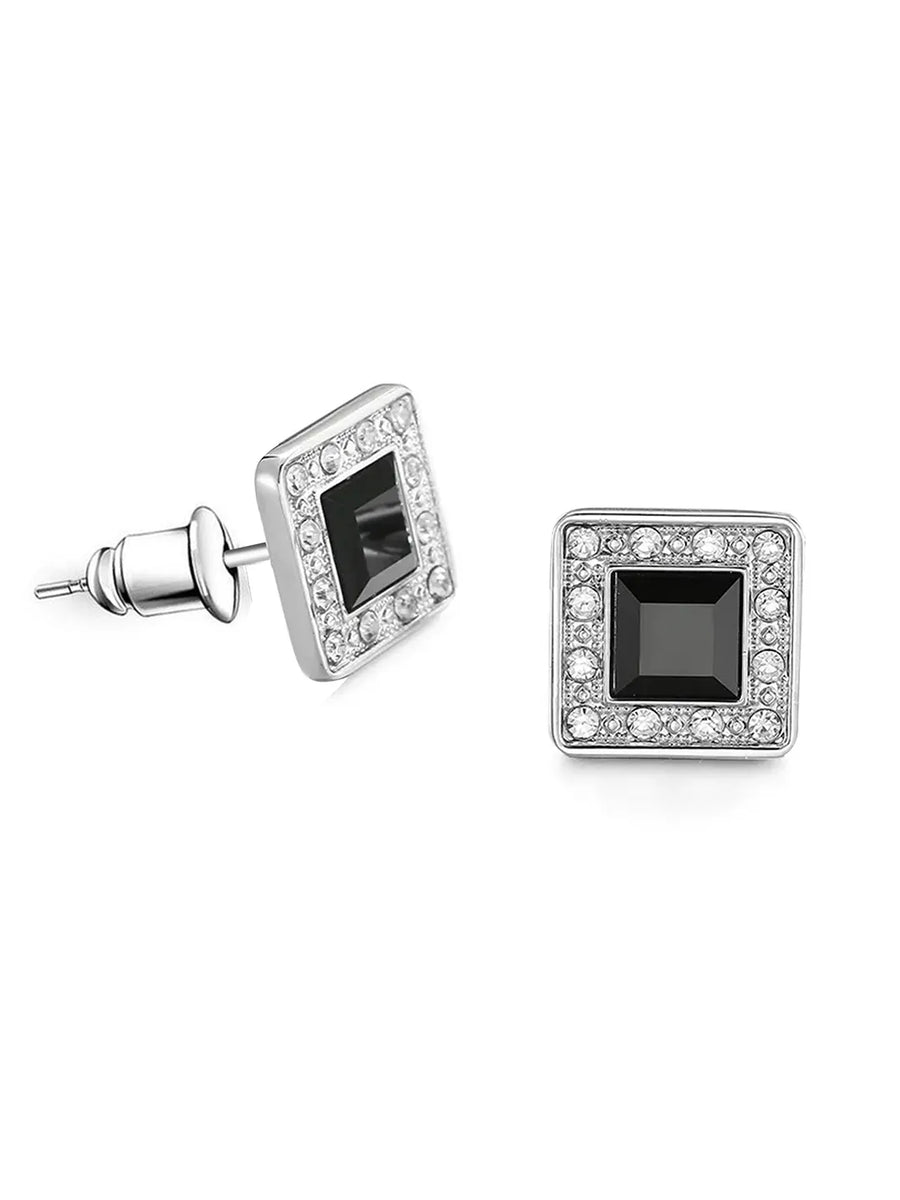 Peora Stone Studs Earring – Subtle Sparkle, Everyday Style