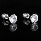 Peora Zirconia Stud Earrings – Sparkling Everyday Elegance