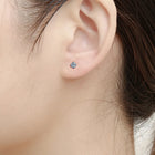 Peora Zirconia Stud Earrings – Sparkling Everyday Elegance