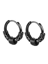 Sleek Stainless Steel Hoop Ear Hoops