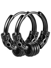 Sleek Stainless Steel Hoop Ear Hoops