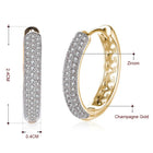 Chic Hoop Earrings by Peora | Stylish & Trendy Jewellery