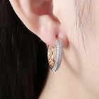 Chic Hoop Earrings by Peora | Stylish & Trendy Jewellery