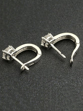Minimal Silver Huggies Loops Earrings Combo