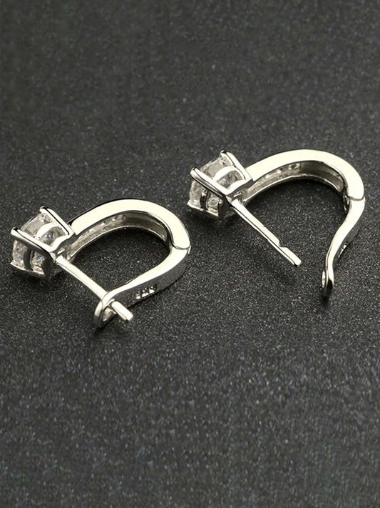 Moonbeam Hoop Earrings by Peora | Radiant & Stylish Jewellery