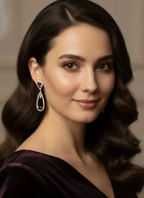 Mystic Dusky Charm Drop Earrings