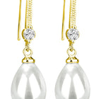 Classic Pearl Stud & Drop Earrings Gift Combo