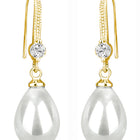 Classic Pearl Stud & Drop Earrings Gift Combo