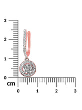 Twilight Spark Cubic Zirconia Hoops