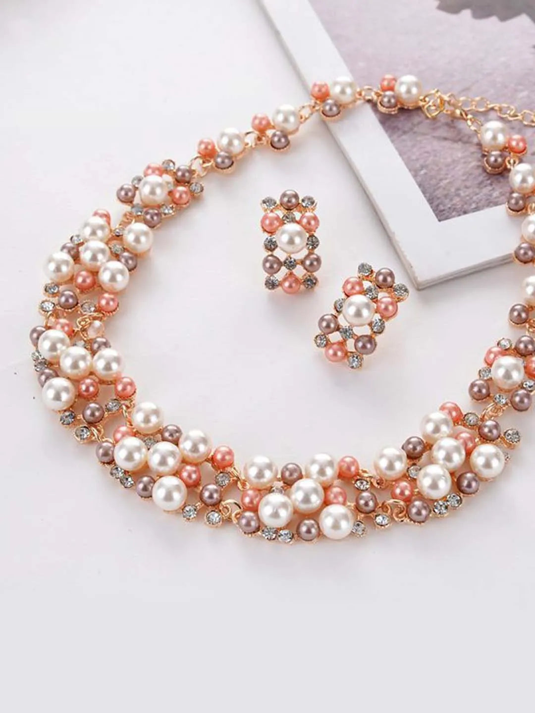 Chic Silver Drops with American Diamonds