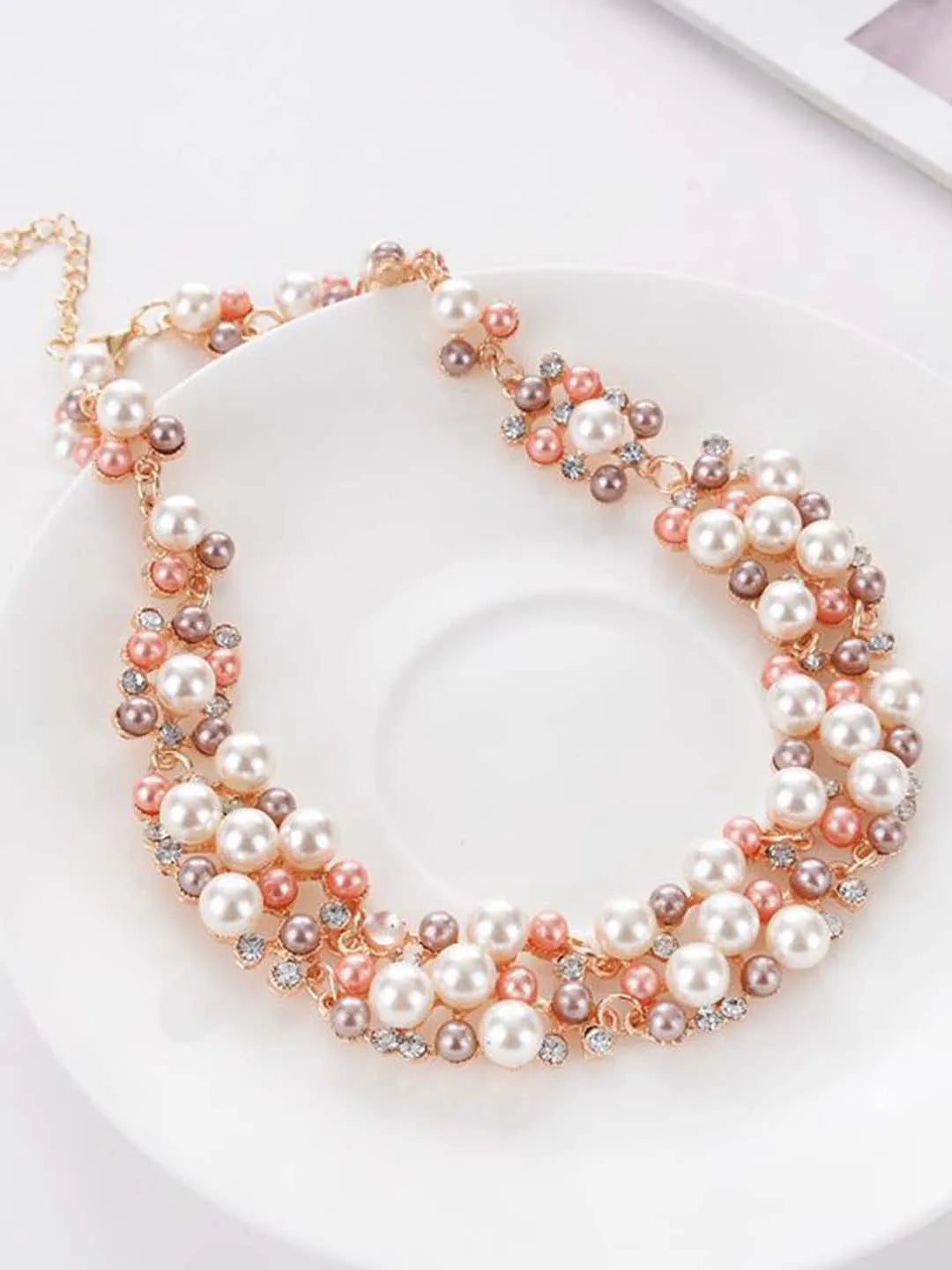 Chic Silver Drops with American Diamonds