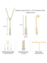 Fashionably Yours CZ Pendant Set