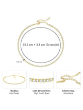 Whispers of Grace CZ Studded Necklace