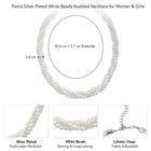 Double-Layer Pearl Necklace by Peora – Timeless Grace & Elegance