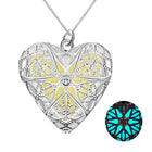 Luminous Legacy Steampunk Heart Pendant