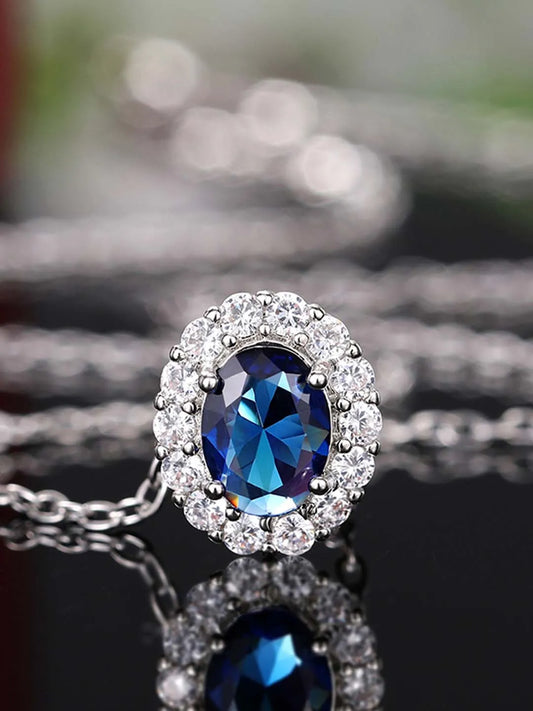 CZ Pendant Chain – Elegant CZ Fashion Jewellery by Peora

