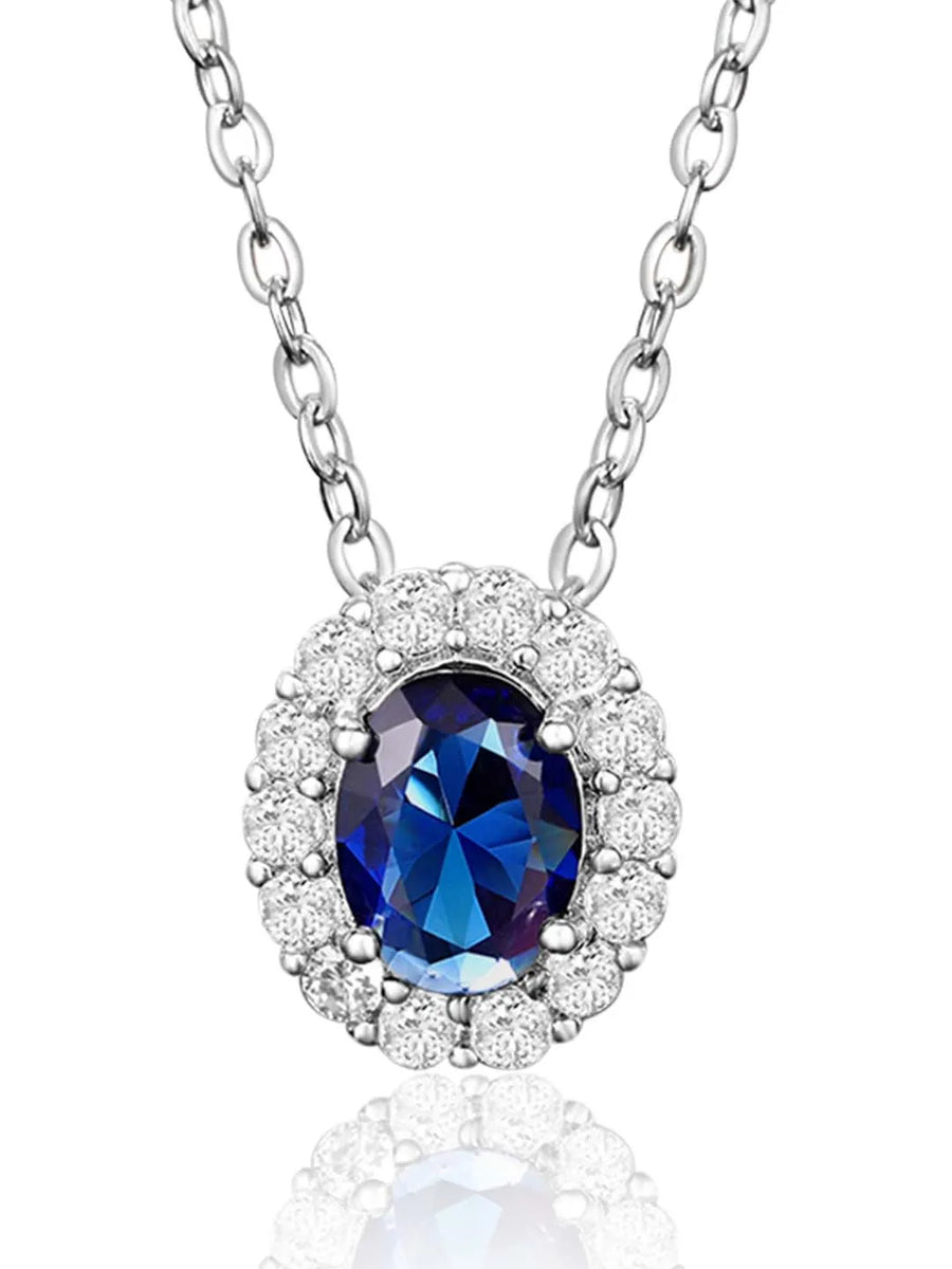 CZ Pendant Chain – Elegant CZ Fashion Jewellery by Peora

