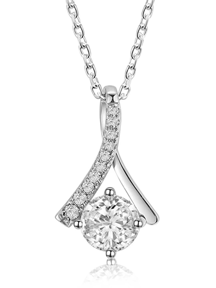 CZ Pendant Chain – Dazzling Fashion Jewellery by Peora

